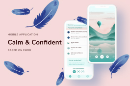 A mobile app to help the users to feel calm based on EMDR